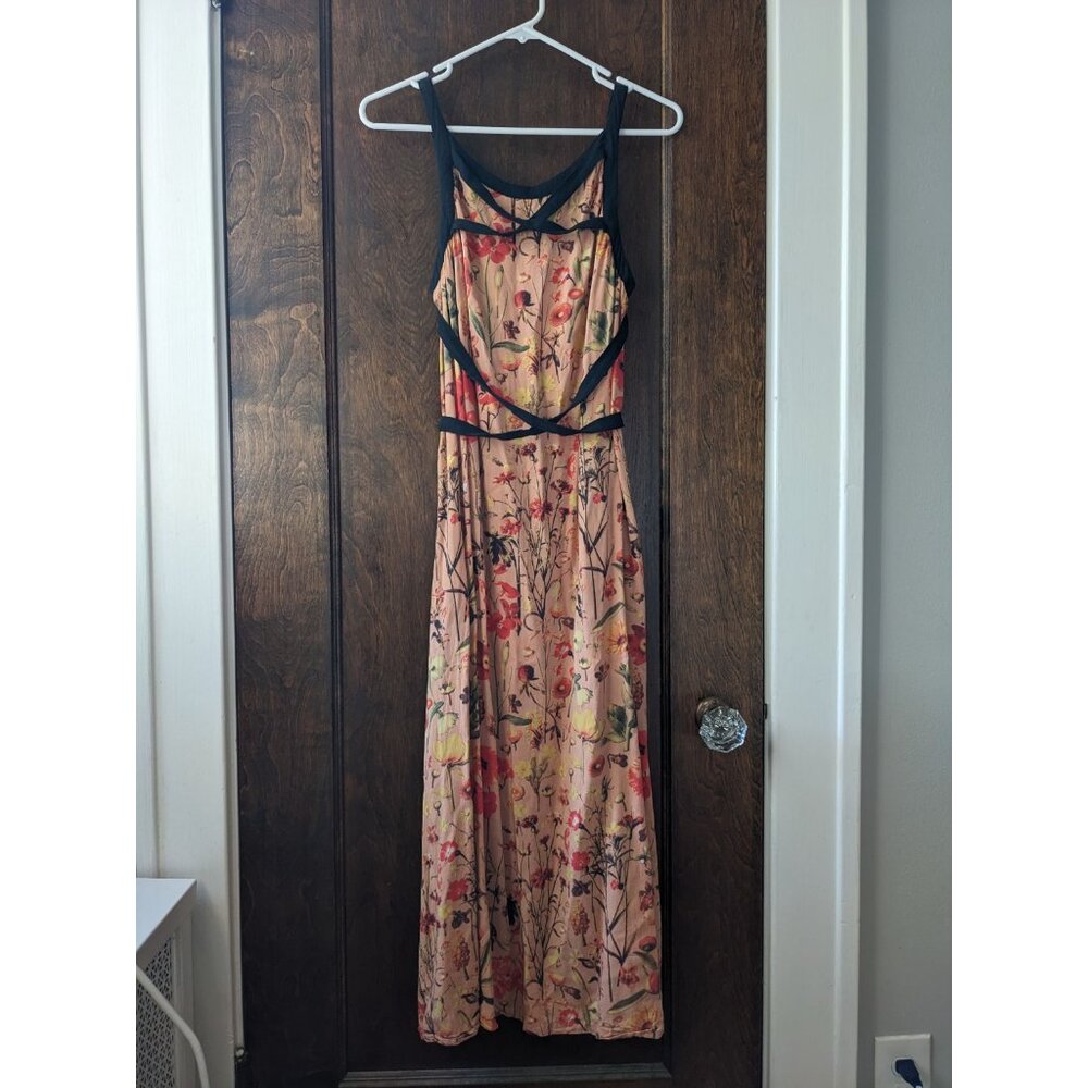 Treasure By Samantha Pleet Floral Renaissance Dress Anthropologie - Picture 3 of 11